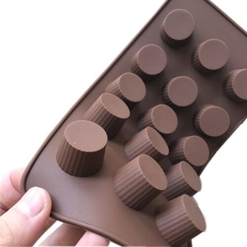Cylinder Style Chocolate Molds Even 15 Refractory High Temperature Oven With Chocolate Pudding Ice Mold