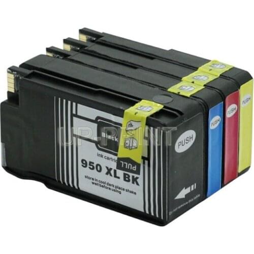 UP 4PCS Ink Cartridge compatible for HP 950 XL 950XL 951 951XL officejet Pro 8600 8100 8610 8620 N911g N911a full ink