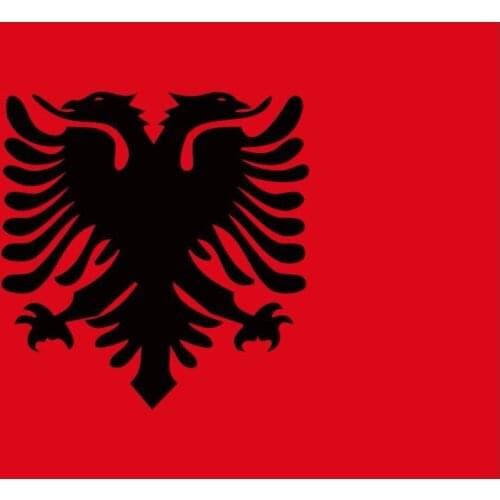 Albania Flag Double Headed Eagle OUTDOOR INDOOR BANNER ALBANIAN Arms192*288cm National Flag parade/Festival/Home Decoration