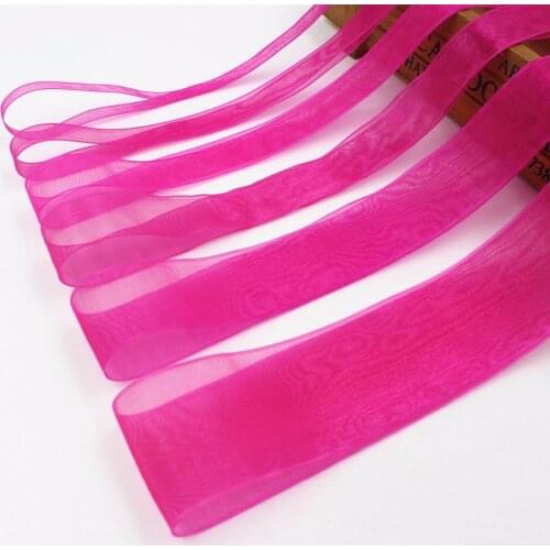 Hs027 ,free shipping 10 Yards solid color net organza ribbon Wedding Party Decoration Craft Decorations , DIY Handmade Materials