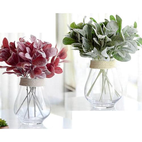 Artificial Rabbit Ear Plant Branch Leaves Home Party Decor Wedding Decoration Artificial Flowers DIY Arrangment Wreath