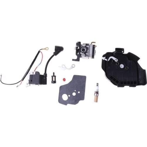 Carburetor Carb Air Filter Cover Kit for honda GX25 GX25N GX25NT HHT25S Brush