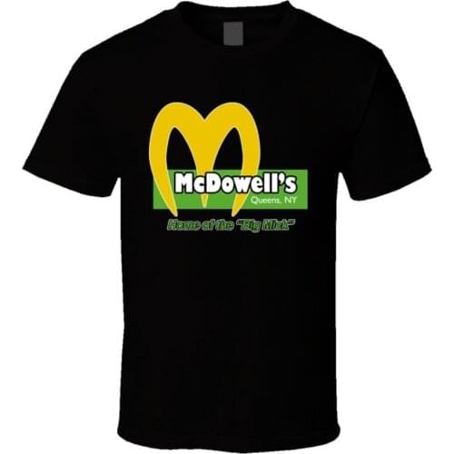 Coming To America Mcdowell T Shirt Fashion 2019 Top Tee Mens Top Tee Men Print Cotton O Neck T-Shirt Men Clothing