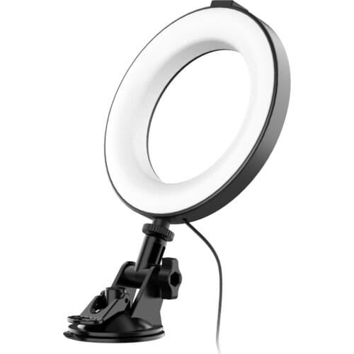 New Video Conference Fill Light Universal Computer Live Lamp photography light 6 inch ring light suction cupVideo fill light hot
