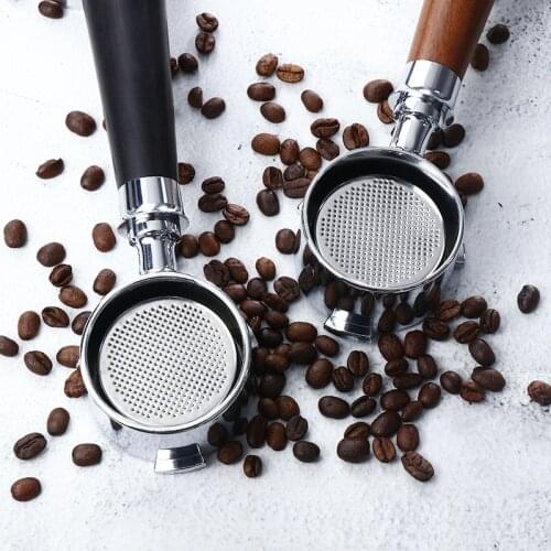 Coffee Machine Handle 51mm Three-ear Alloy Modified Bottomless Handle Coffee Supporting Appliances Wholesale Tamper Mat