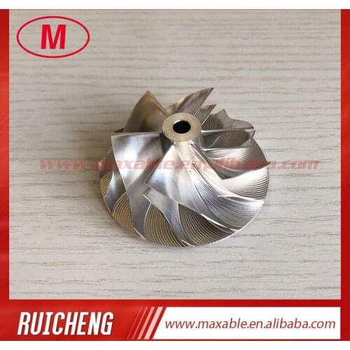 TD04H 15T 6+6 blades 41.93/55.69mm Superback Tapered tip angel :0 degree Turbo Milling/aluminum 2618/billet compressor wheel