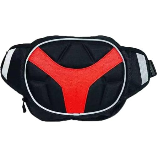 D Shape Adult Fidlock Closure Gear Waist Bag Outdoor Waist Pack Drop Leg Bag Motorcycle Waistpack reflective strip bags