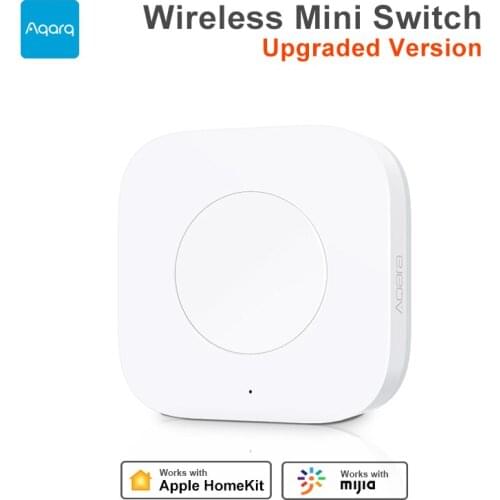 Aqara Smart Wireless Mini Switch ZigBee Wireless Connection Built-in Gyro Work with HomeKit MIJIA APP Smart Home Kit