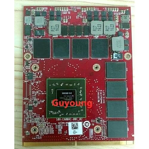 For Dell Precision M6800 M6600 M15X FirePro M6100 Video Graphics Card K5WCN 0K5WCN CN-0K5WCN fully tested