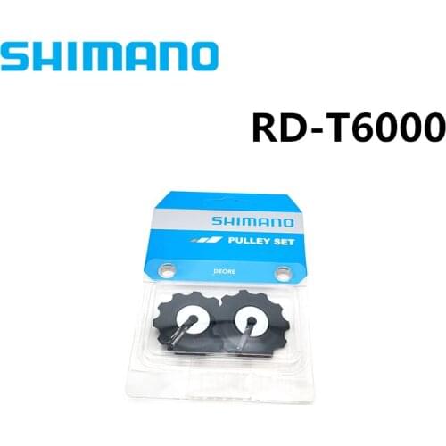 SHIMANO DEORE RD-T6000 Mountain Bike Rear Derailleur Guide & Tension Pulley Set For T6000 Iamok Bicycle Parts