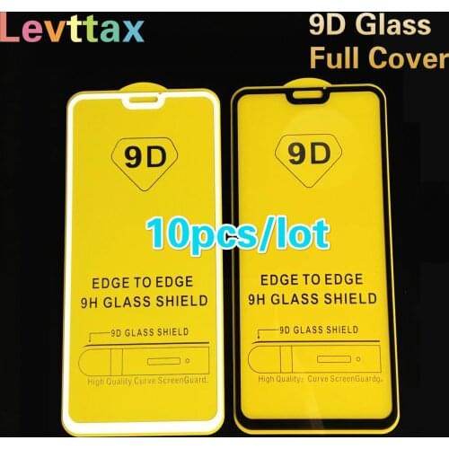 10Pcs 9D Glass Full Gule Screen Protector For Huawei Mate20 Mate30 Lite Protective film For Huawei P40 P20 Pro P10 P30 Lite f