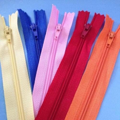 10pcs Nylon Coil Zippers for Tailor Sewing Crafts Nylon Zippers Bulk