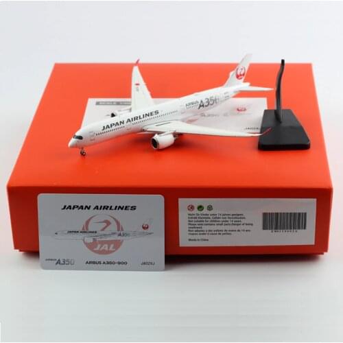 1:400 Scale Japan Airways Flap version A350-900 Airlines Model with Base Alloy Aircraft For Collectible Souvenir Show Gift Toys