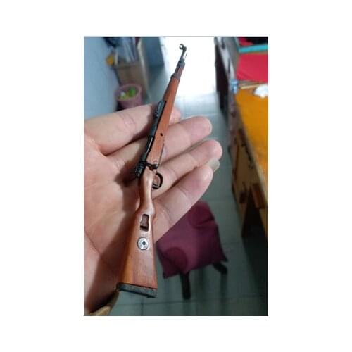 1/6 soldier model hand to do World War II special forces special decomposition fully decomposed German metal 98 rifle