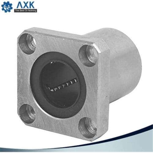 2pcs/lot Free shipping LMK10UU 10mm flange linear bearing CNC Flange Linear Bush
