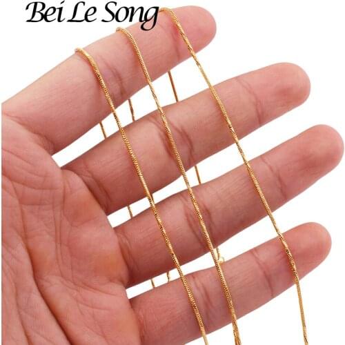 3pcs NEW Fashion Gold plated necklace 18K womens wedding jewelry chain Water Wave Chain Necklaces Gifts for the new year Chains