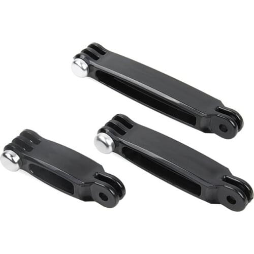 3 in 1 Go Pro Accessories Extension Arm Set for GoPro Hero 8 7 6 5 4 / 3+ SJ4000 SJ5000 SJ6000 SJ7000 SJ8000 XIAOMI YI camera