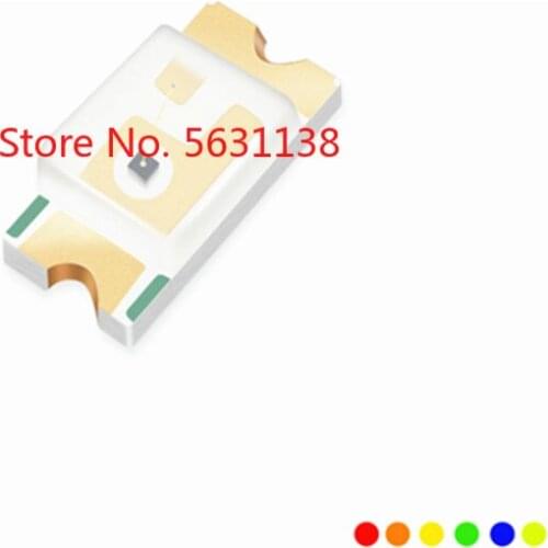 4000pcs /reel 0603 LED 1608 smd light beads RED/GREEN/BLUE/YELLOW/ORANGE/WHITE/PINK/PURPLE wholesale lamps cree led COB chip led