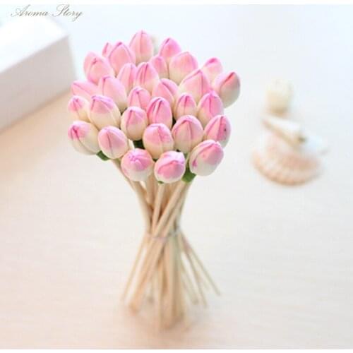 50pcs/lot artificial flower home decoration flower dried flowers simulation flower used for aroma reed diffuser free shipping