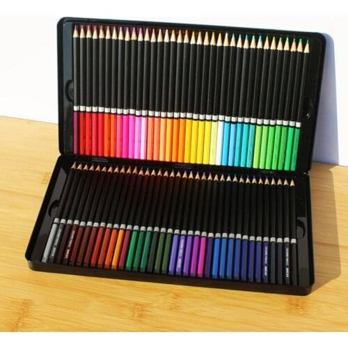 BAOKE 72 color oily color pencil student office art grade art painting pen