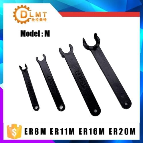 ER Collet Chuck Spanner Wrench ER8M ER11M ER16M ER20M ER11A ER16A ER20A Type for ER Nut Series CNC Milling Machine ER-wrench