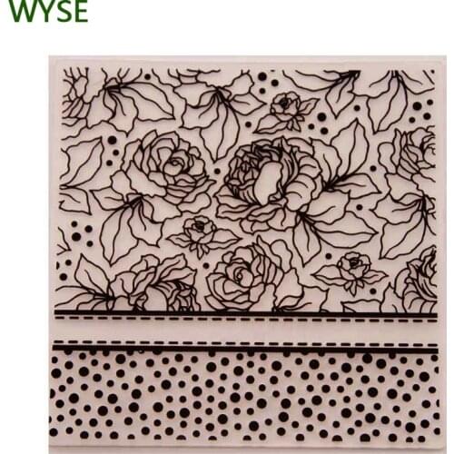 Flower Plastic Embossing Folders for DIY Scrapbooking Paper Craft/Card Making Decoration Supplies EM012