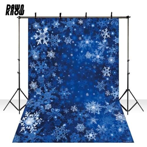 DAWNKNOW Snowflake Photography Background Backdrop For Photographers Baby Wedding Winter Shoot Christmas Photo Studio GY134