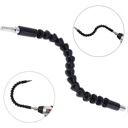 300mm Flexible Shaft Extention Screwdriver Drill Bit Holder Connect Link with 1/4