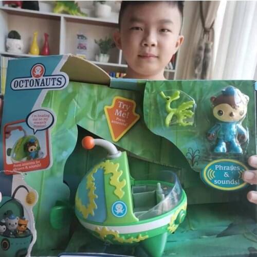 Fisher Price Octonauts Toys Gup E Vehicles Boat Ship Submarines with Figures Captain Barnacles Kwazi Baby Children Xmas Gift