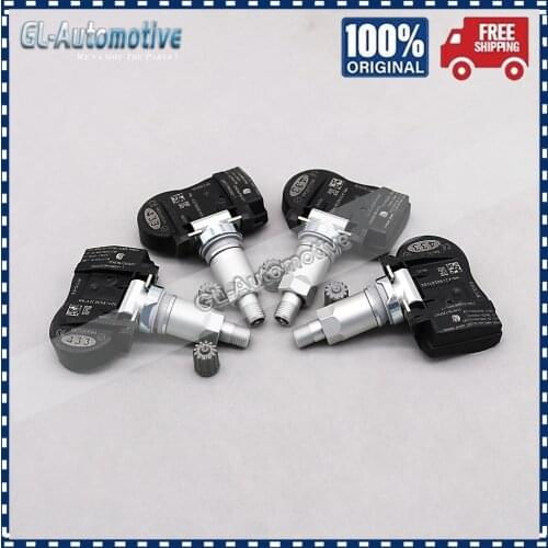 New 4PCS 68252495AC Tire Pressure Sensor TPMS For Cherokee Dodge Jeep Grand SRT
