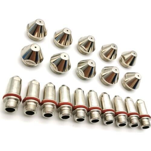 CNC Plasma Torch Head Water Cooled FY-A160 FY-160A electrode+nozzle 50 sets