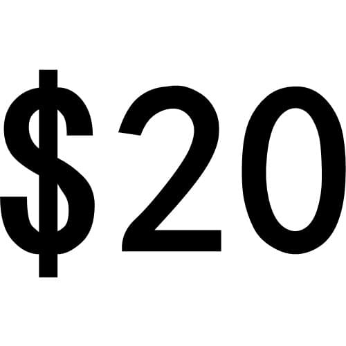 20 make up the difference link postage make up a separate purchase without shipping