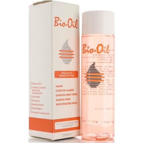 200ml 100% Bio Oil Skin Care Ance Stretch Marks Remover Cream Remove Body Stretch Marks Uneven Skin Tone Purcellin Oil