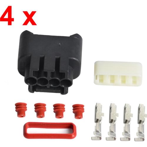 Denso Ignition Coil Plug Connector Kit 90980-11885 Toyota Lexus Camry Yaris