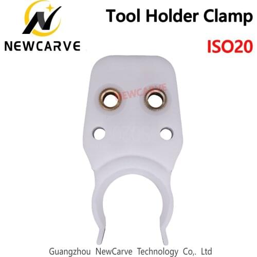 ISO20 Tool Holder Clamp Tool Holder Claw Forks ABS Flame Proof Rubber For CNC Router ISO20 Tool Collet Chuck NEWCARVE