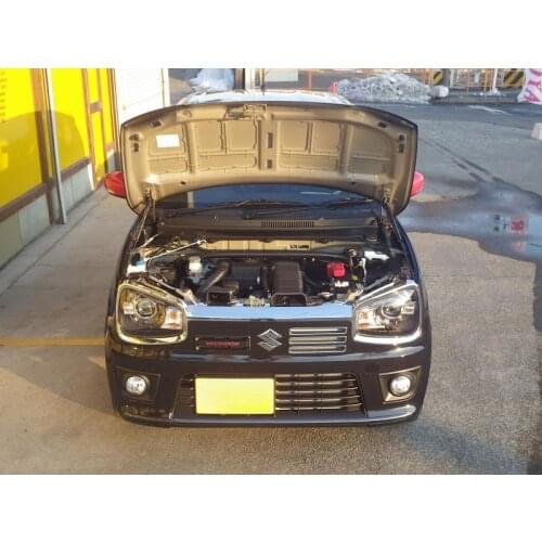 For Suzuki Alto Celerio for Nissan Pixo 2015-2019 Front Hood modify Refit Gas Spring Lift Supports Struts Rod Arm Shocks