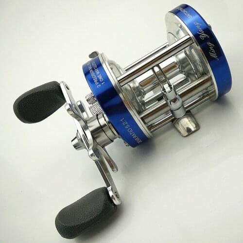 Full metal casting drum wheel bait casting fishing reel trolling CL20/30/40/50/60 boat reel sea water fishing ice fishing wheel