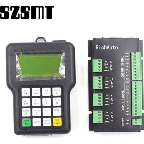 RichAuto A11 DSP CNC controller 3 axis controller for cnc router better than DSP 0501 controller