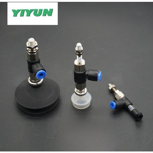 Mate thread One-tonch fitting Bellows Without buffer Vacuum Pad ZPR20BN ZPR25BN ZPR32BN-04/-06/-08/-A6/-A8 vacuum chuck