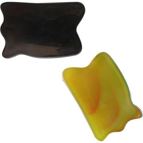 Natural Stone guasha Board Body Massage Tool Face Treatment Natural Jade Stone Scraping Care Healthy Tool