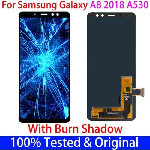 Original For SAMSUNG Galaxy S9 G960 G960F LCD S9 With a Spot Display with Touch Screen Digitizer with Frame Assembly