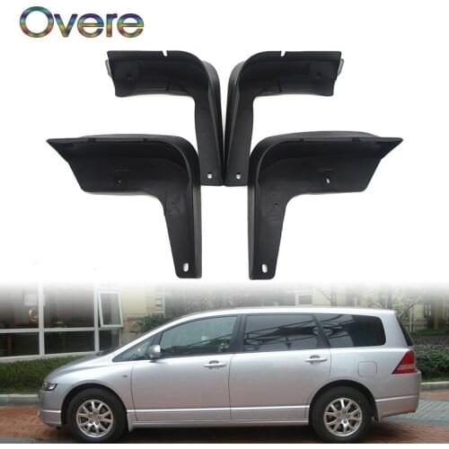Overe Car Front Rear Mudguards For 2004 2005 2006 2007 2008 Honda Odyssey JDM Car-styling Mudflap Accessories 1Set Mud Flaps