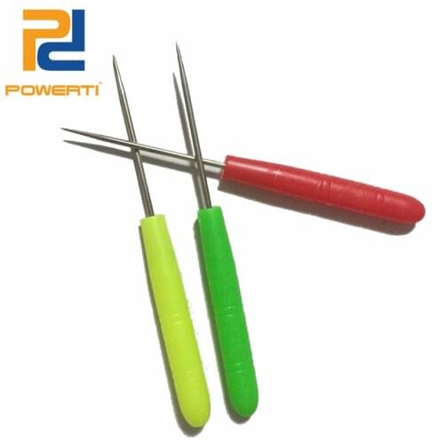 POWERTI 3pcs/lot Badminton /Tennis Racket Stringing Machine/Stringing Tools Parts Straight Awl- Stringing Tools for Men Sport