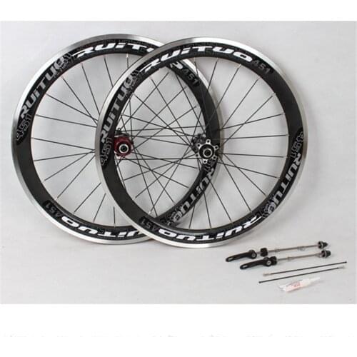 RT XL 451 Wheels Alloy Disc Brake Broken Straight Pull Wheelset 4 Bearing BMX Wheel Set