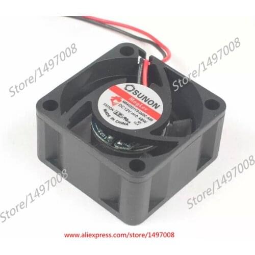 SUNON MB40201V3-D00C-A99 DC 12V 0.48W 2-wire 40x40x20mm Server Cooling Fan