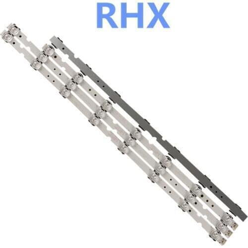 LED Backlight Lamp strip For TCL 55F6 55L2 4C-LB5508-HR03J 55HR330M07B2/08A2 V2 aluminium 100%new LCD TV backlight bar