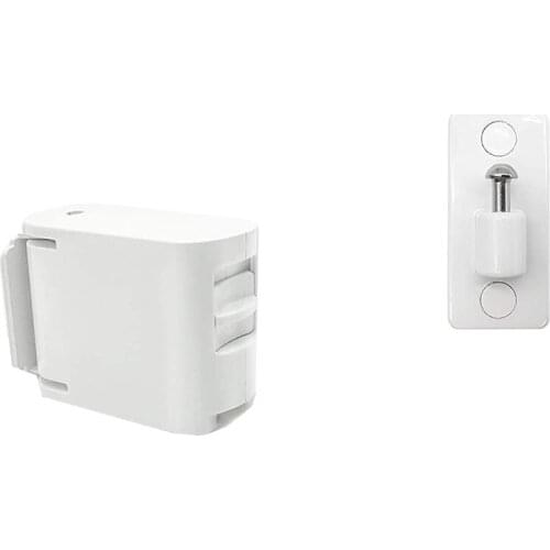 Retractable Clothesline,Wall Mounted,Heavy Duty Widened Drying Laundry Clothes Line with Windproof Hanging Holes(White)