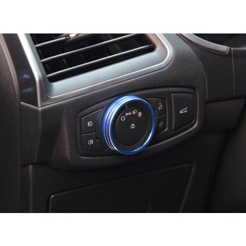 1pc for ford EDGE headlamps adjust knob Decorative ring