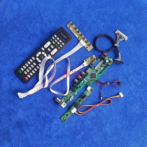 1920*1080 Matrix controller board KIT Fit M238HVN01.1/M238HVN01.3/M238HVN01.5 LED LVDS 30 Pin Analog VGA USB AV HDMI-compatible