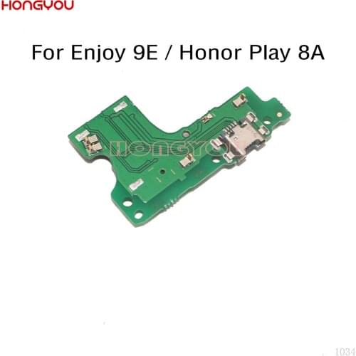 30PCS/Lot For Huawei Honor Play 8A / Enjoy 9E USB Charging Dock Board Charge Port Socket Jack Plug Connector Flex Cable